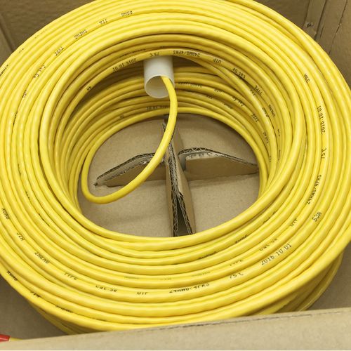 工厂供应0.45纯铜网络线300米足长网线 超五类八芯无氧铜室内网线